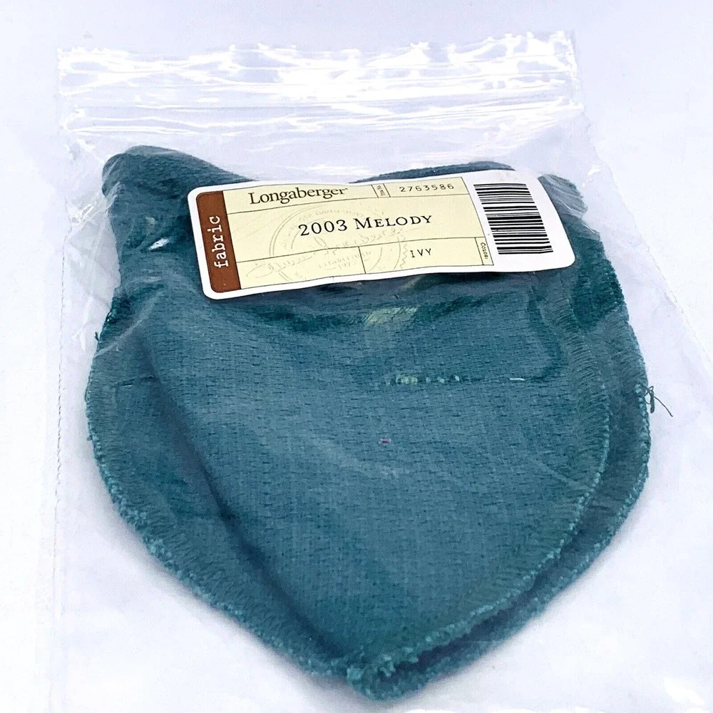 Longaberger 2003 MELODY LINER Only Ivy Green #2763586 New in Bag